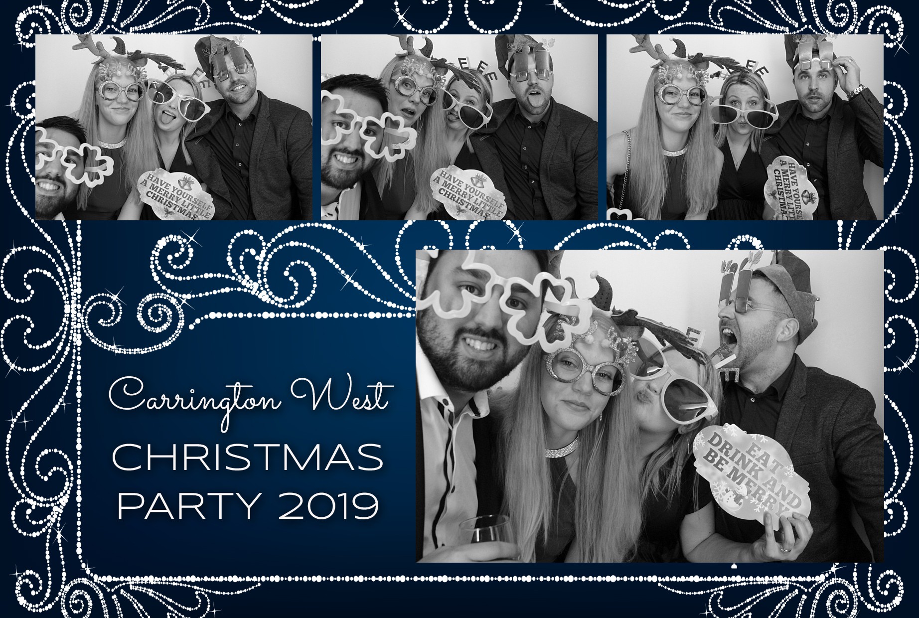 Carrington West Christmas Party 2019 | View more photos from the event at gallery.myphotoboothexperience.co.uk/u/MyPhotoBoothExperienceLtd/Carrington-West-Christmas-Party-2019